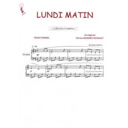 Sheet music LUNDI MATIN PDF