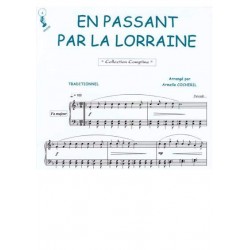 Sheet music EN PASSANT PAR LA LORRAINE PDF