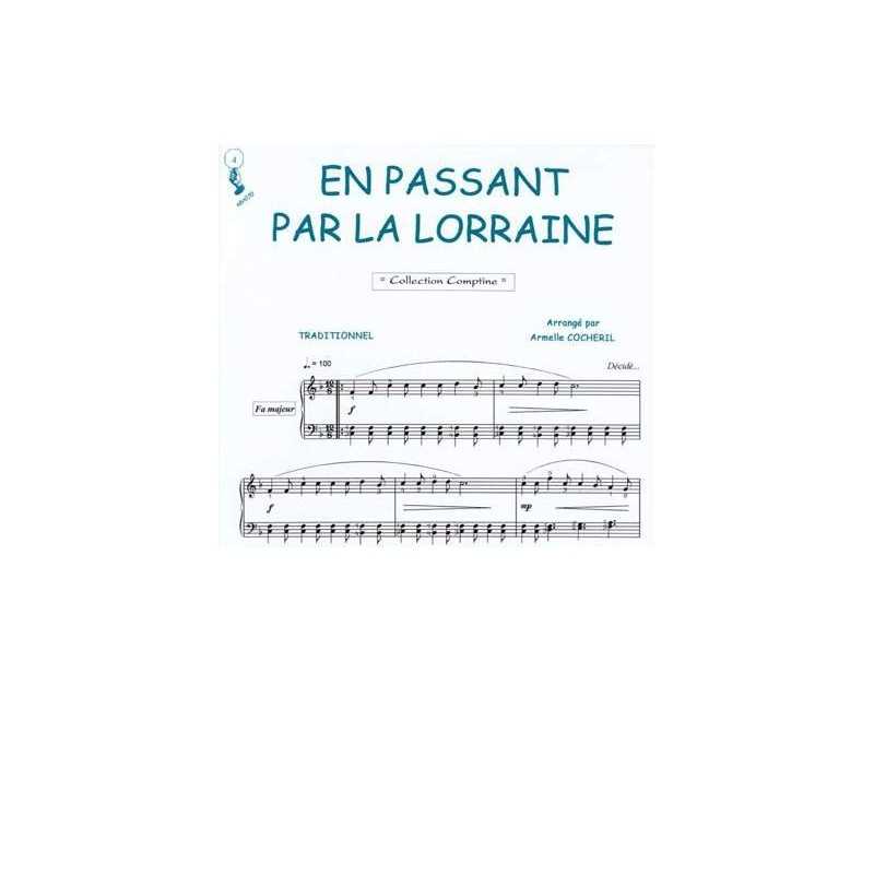 Sheet music EN PASSANT PAR LA LORRAINE PDF