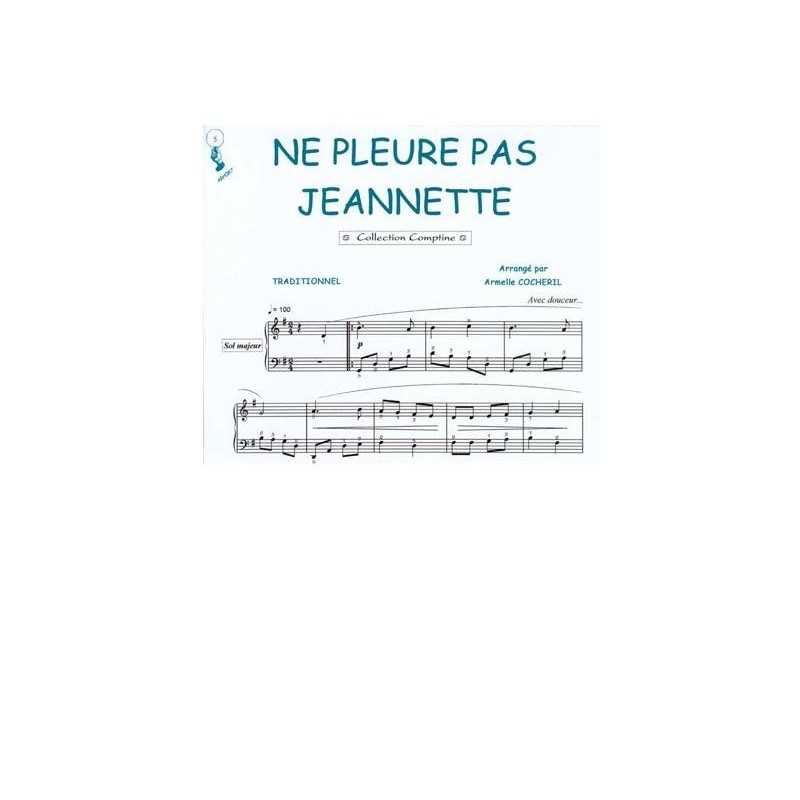 Partition NE PLEURE PAS JEANNETTE pdf