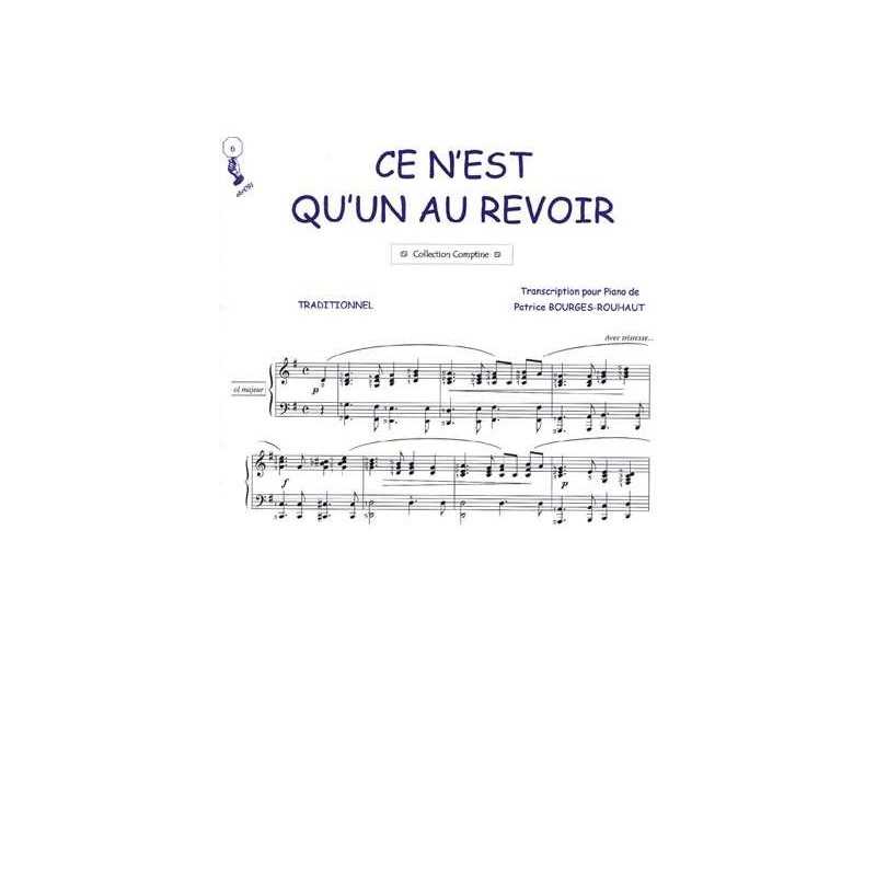 Partition CE N'EST QU'UN AU REVOIR pdf