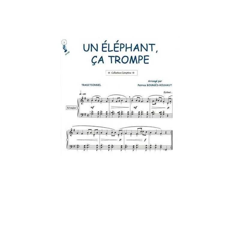 Partition UN ÉLÉPHANT ÇA TROMPE pdf