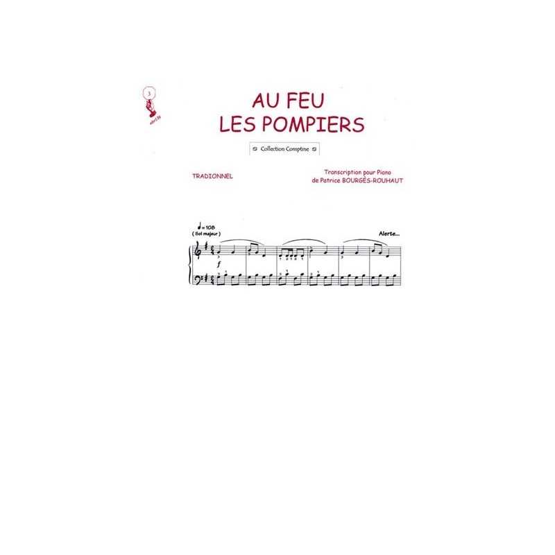 Partition AU FEU LES POMPIERS pdf