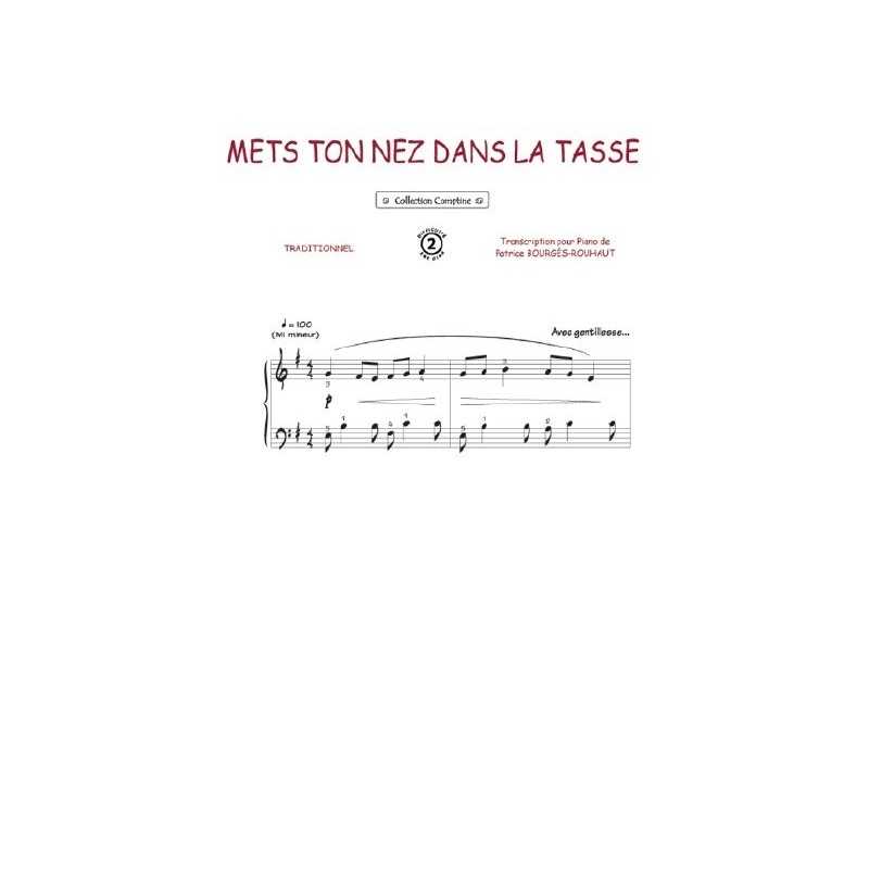 Partition METS TON NEZ DANS LA TASSE pdf