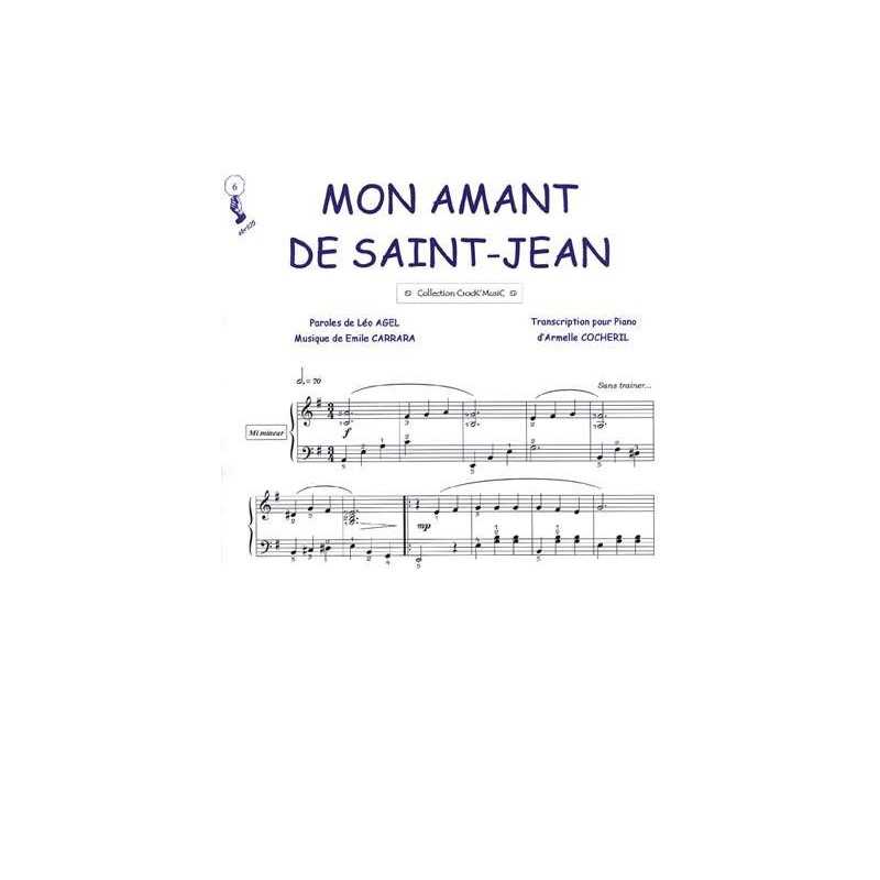 Partition MON AMANT DE SAINT JEAN Lucienne Delyle