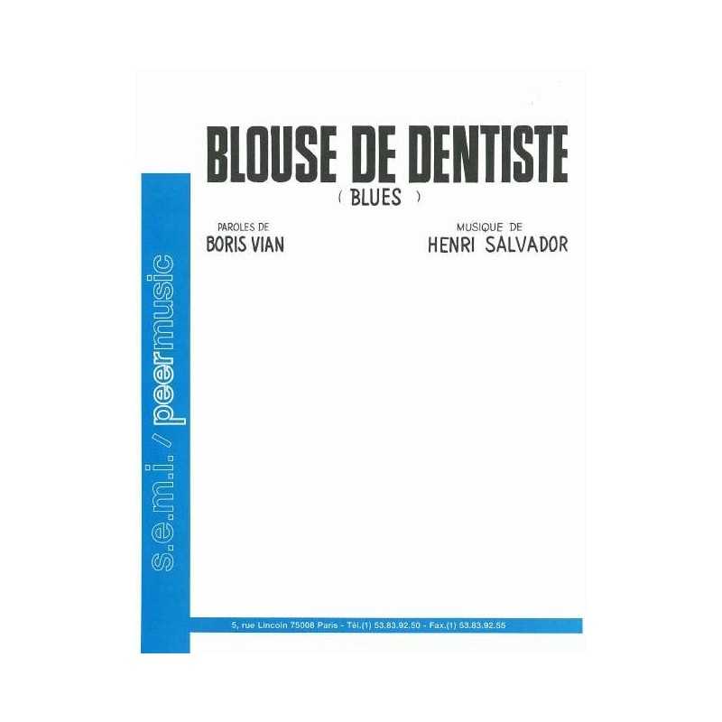 Partition BLOUSE DU DENTISTE (BLUES) Henri Salvador