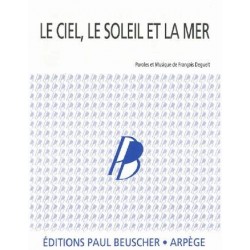 Sheet music LE CIEL LE SOLEIL ET LA MER François Deguelt