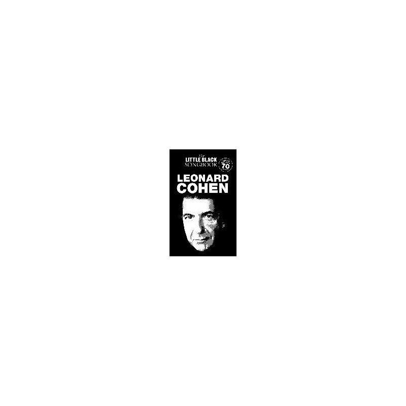 THE LITTLE BLACK SONGBOOK LEONARD COHEN