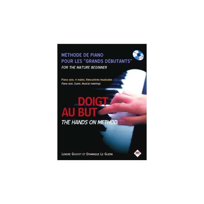 DOIGT AU BUT - Méthode de piano pour 'Grands débutants' (+CD)
