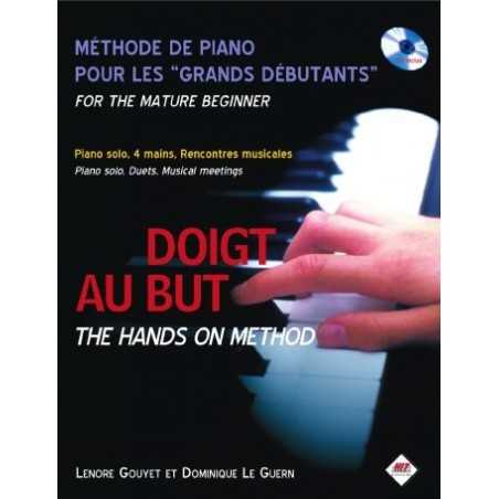 DOIGT AU BUT - MÉTHODE DE PIANO POUR LES "GRANDS DÉBUTANTS" (+CD)