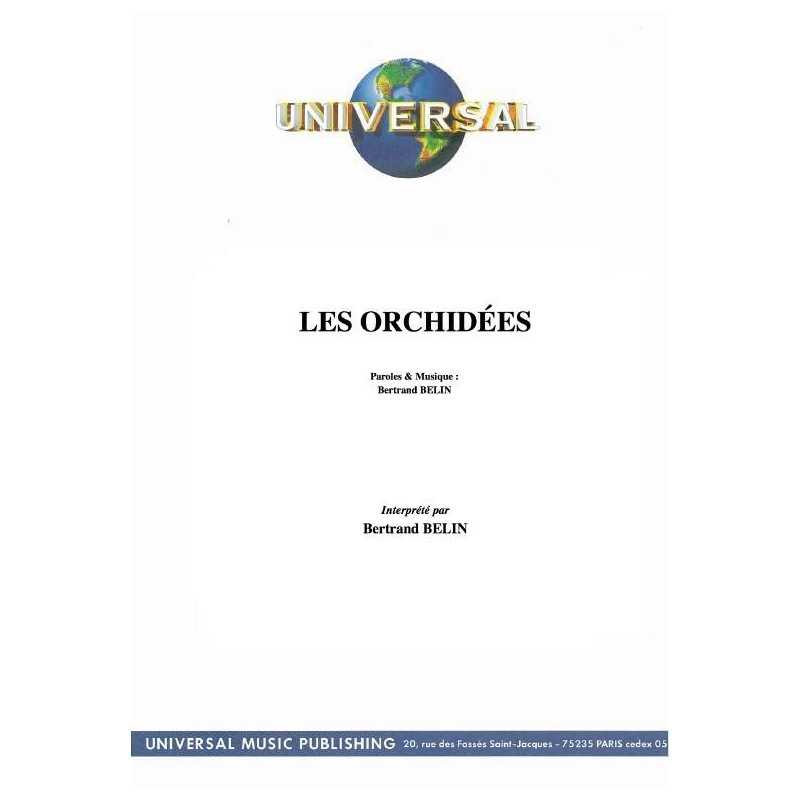 LES ORCHIDÉES