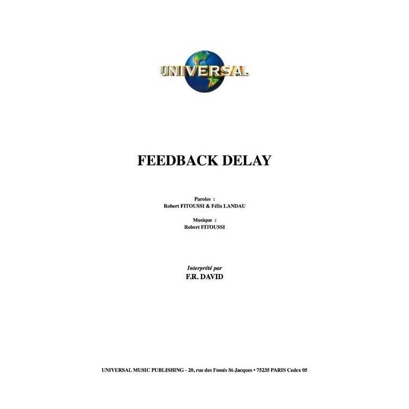 FEEDBACK DELAY