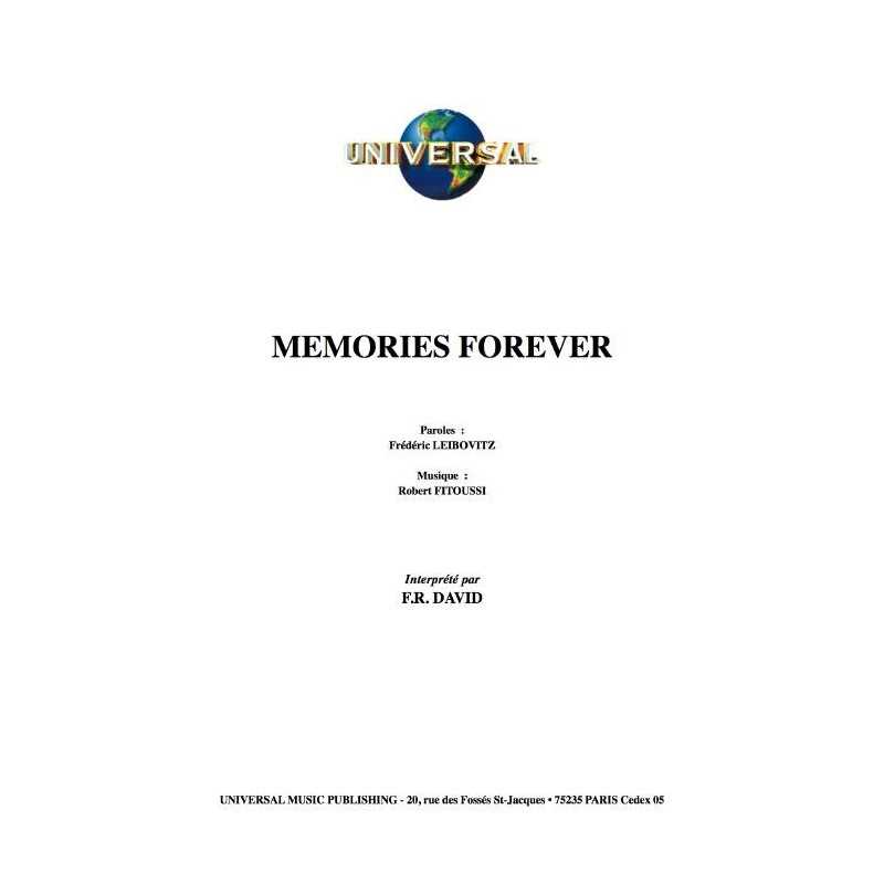 MEMORIES FOREVER