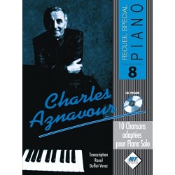 Partition SPÉCIAL PIANO N°8 CHARLES AZNAVOUR