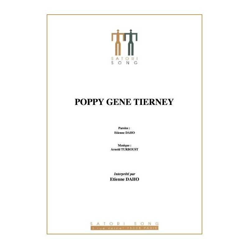POPPY GENE TIERNEY