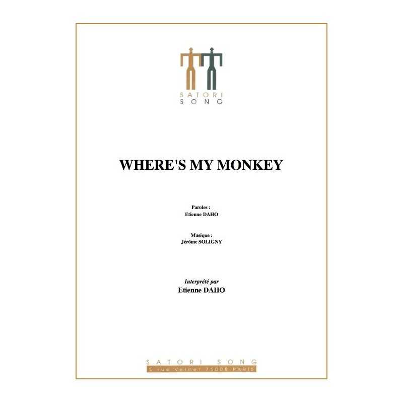 WHERE'S MY MONKEY