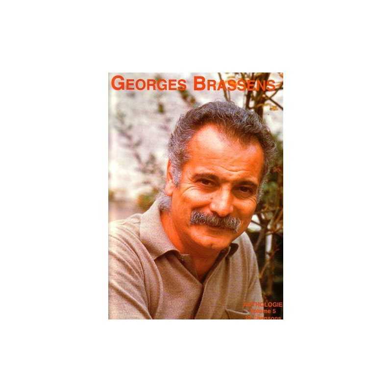 Partition GEORGES BRASSENS ANTHOLOGIE VOLUME 5
