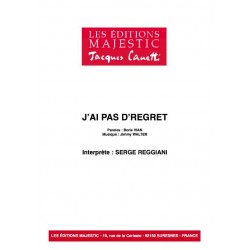 J'AI PAS D'REGRET