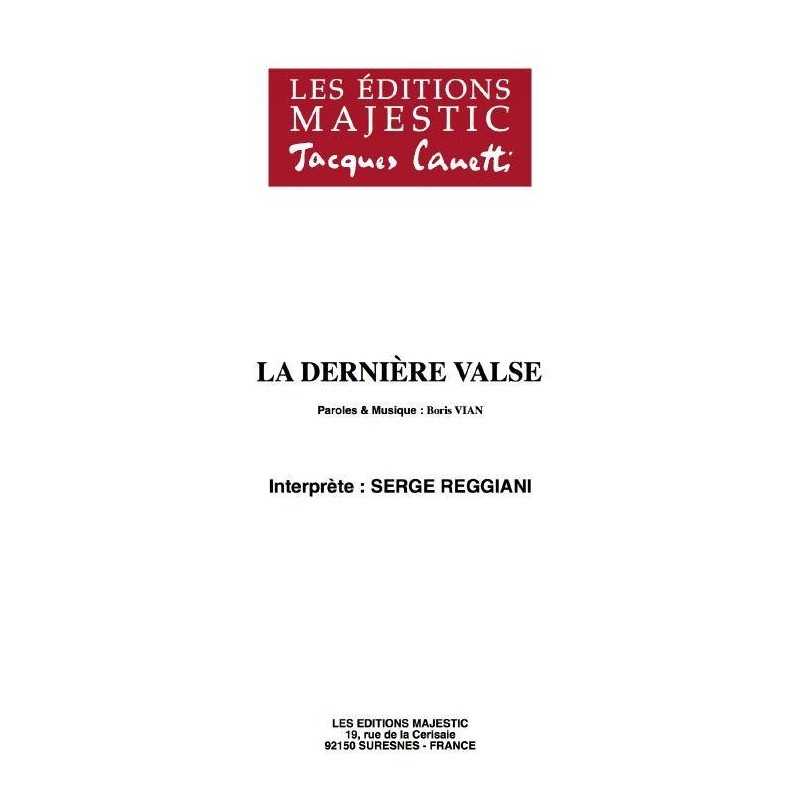 LA DERNIÈRE VALSE