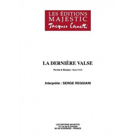 LA DERNIÈRE VALSE
