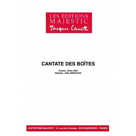 CANTATE DES BOÎTES