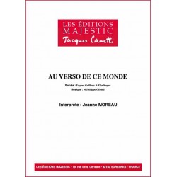 AU VERSO DE CE MONDE