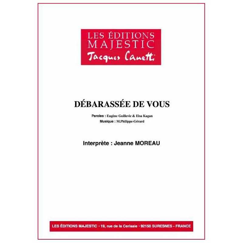 DÉBARASSÉE DE VOUS
