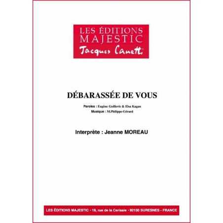 DÉBARASSÉE DE VOUS