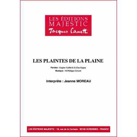 LES PLAINTES DE LA PLAINE