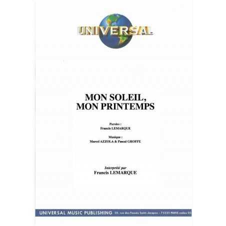 MON SOLEIL, MON PRINTEMPS