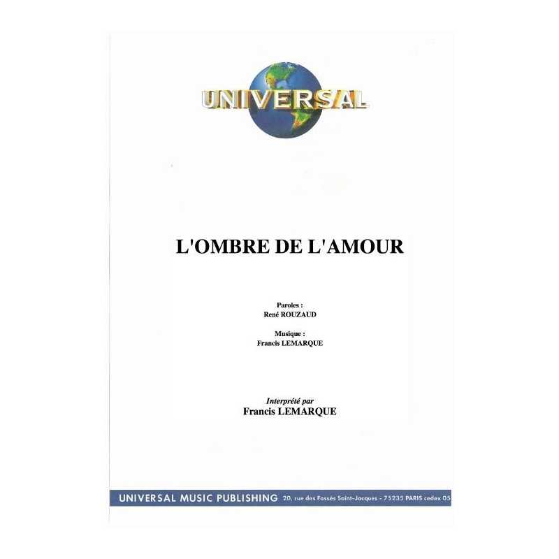 L'OMBRE DE L'AMOUR