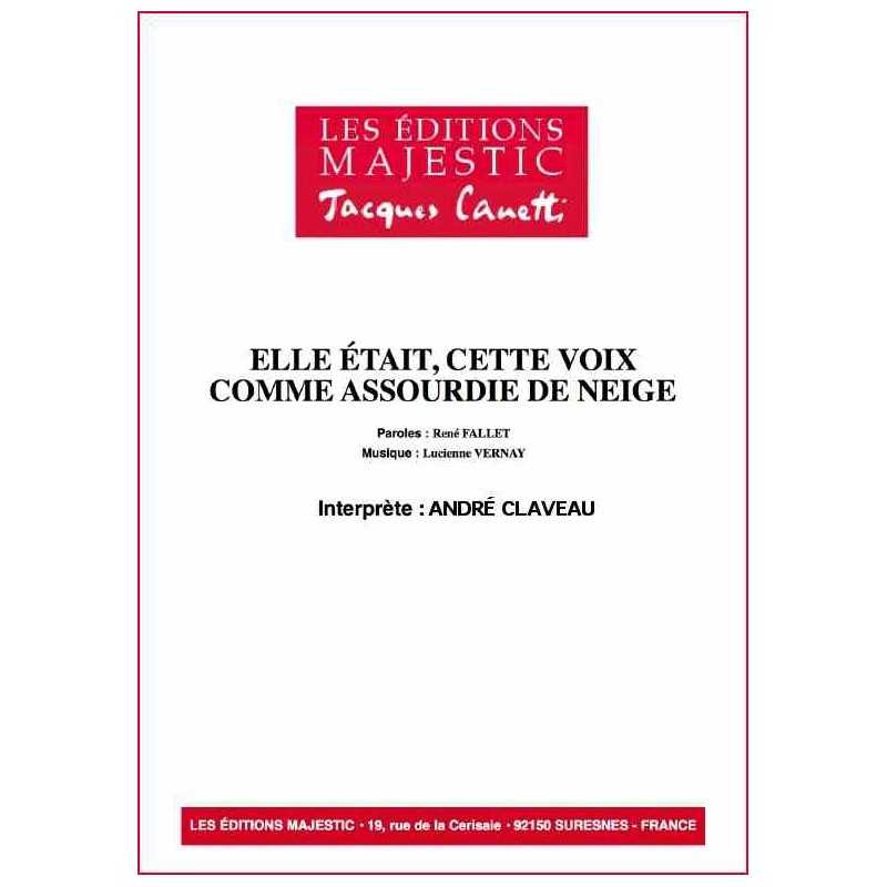 ELLE ÉTAIT, CETTE VOIX, COMME ASSOURDIE DE NEIGE