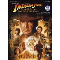 INDIANA JONES AND THE KINGDOM OF THE CRYSTAL SKULL Alto Sax +CD