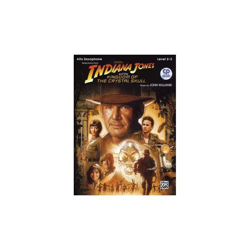INDIANA JONES AND THE KINGDOM OF THE CRYSTAL SKULL Alto Sax +CD