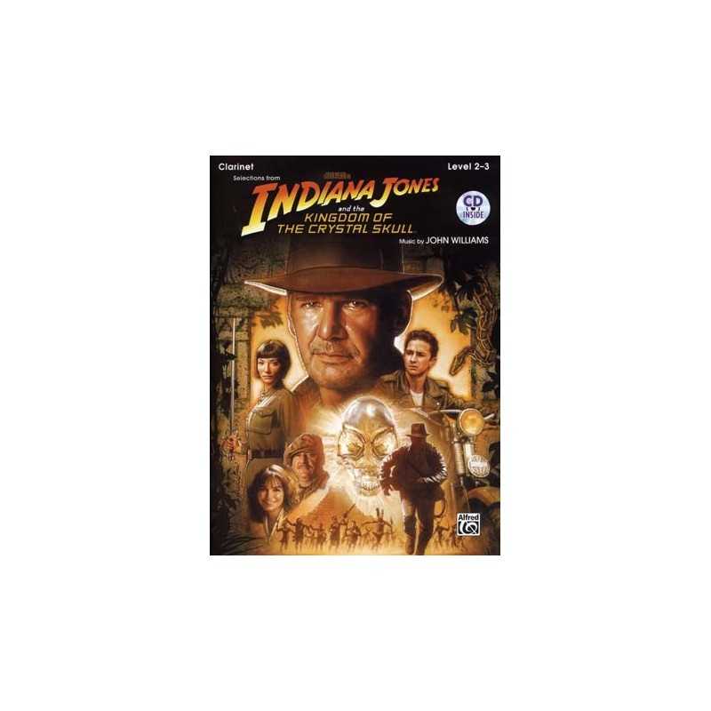 INDIANA JONES AND THE KINGDOM OF THE CRYSTAL SKULL Clarinet +CD