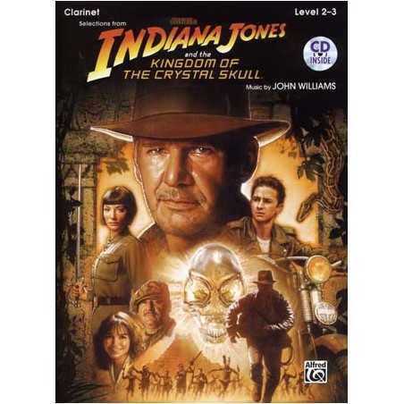 INDIANA JONES AND THE KINGDOM OF THE CRYSTAL SKULL FOR CLARINET (+CD)
