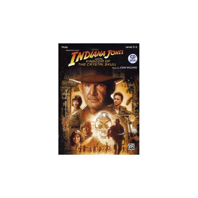 INDIANA JONES AND THE KINGDOM OF THE CRYSTAL SKULL Flute +CD