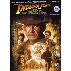 INDIANA JONES AND THE KINGDOM OF THE CRYSTAL SKULL Viola/P° +CD