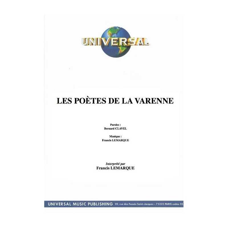 LES POÈTES DE LA VARENNE