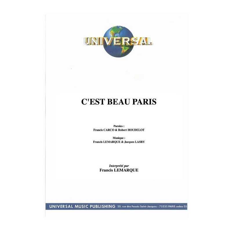 C'EST BEAU PARIS