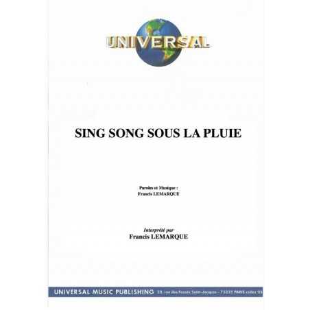 SING SONG SOUS LA PLUIE