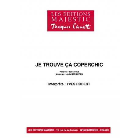 JE TROUVE ÇA COPERCHIC