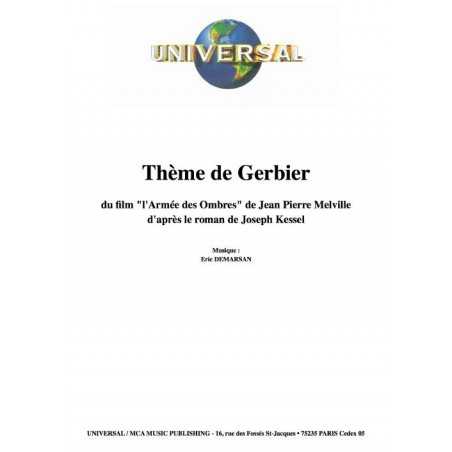 THÈME DE GERBIER L'ARMÉE DES OMBRES
