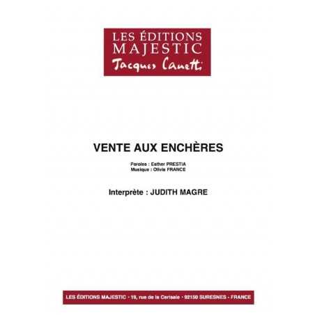 VENTE AUX ENCHÈRES