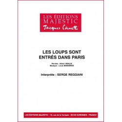 LES LOUPS SONT ENTRÉS DANS PARIS