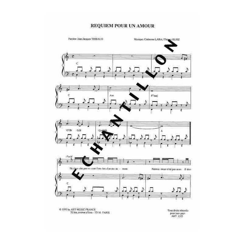 REQUIEM POUR UN AMOUR