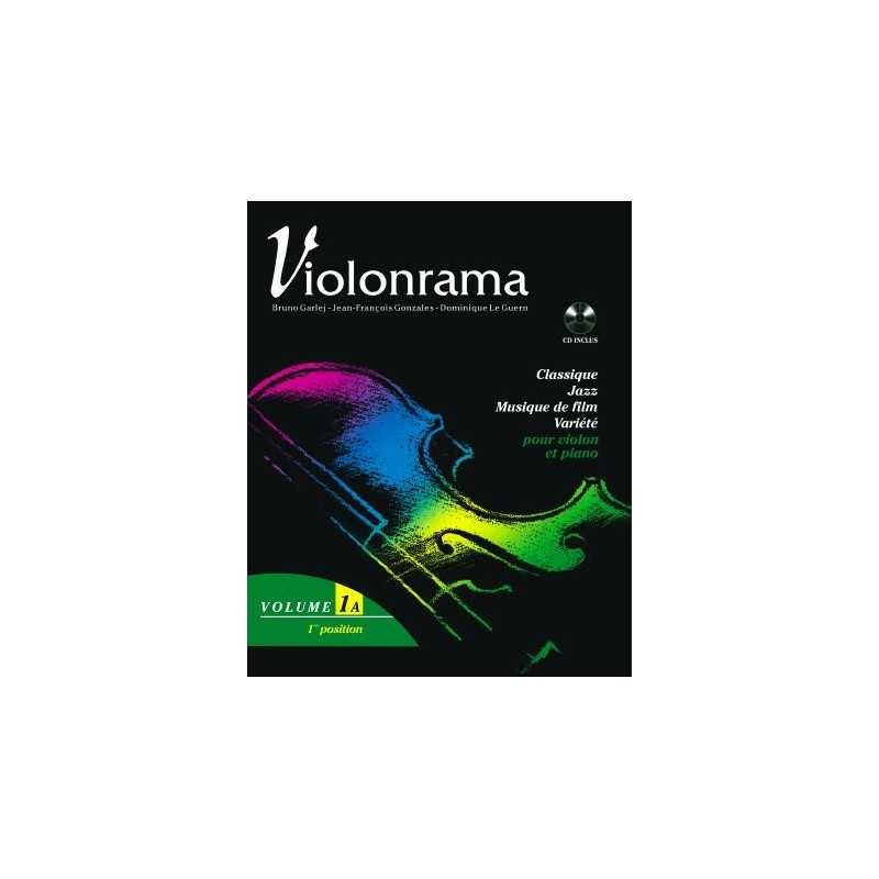 Partition VIOLONRAMA VOLUME 1A Bruno GARLEJ, Jean-François GONZALES, Dominique LE GUERN