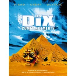 Songbook LES DIX COMMANDEMENTS