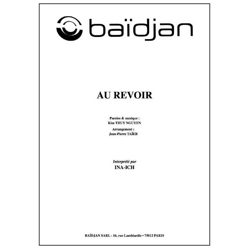 AU REVOIR