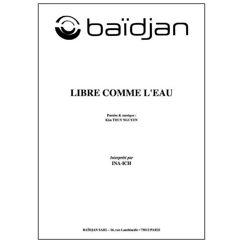 LIBRE COMME L'EAU